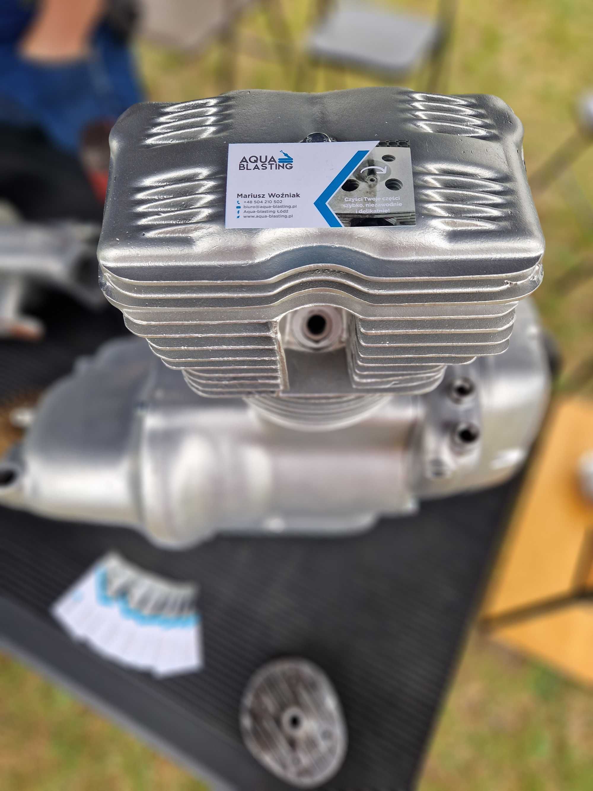 Aquablast Łodź, Szkiełkowanie wodne, WSK WFM SHL JUNAK DKW BMW ROMET