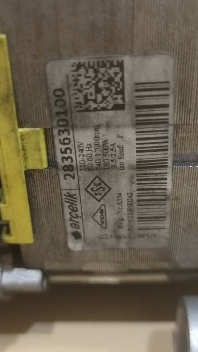 Silnik do pralki Beko wmb 71233 pl ptm