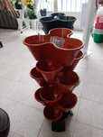 Kit 6 Floreiras - 18 vasos
