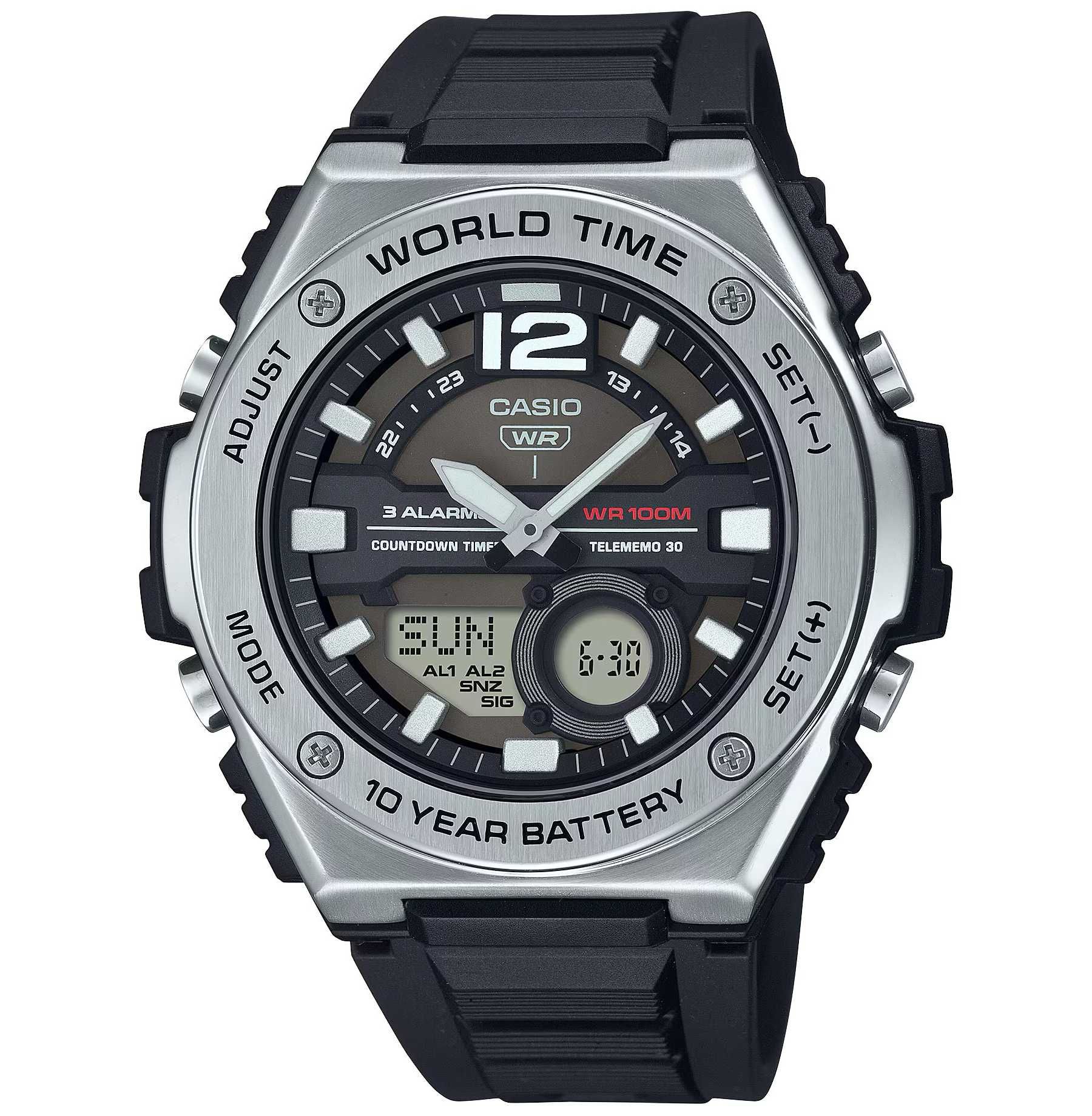 Годинник наручний Casio MWQ-100-1A новий оригінал водозахист 10 бар