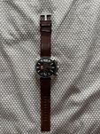 Relógio Diesel bracelete em pele