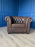 Fotel Chesterfield Pikowany