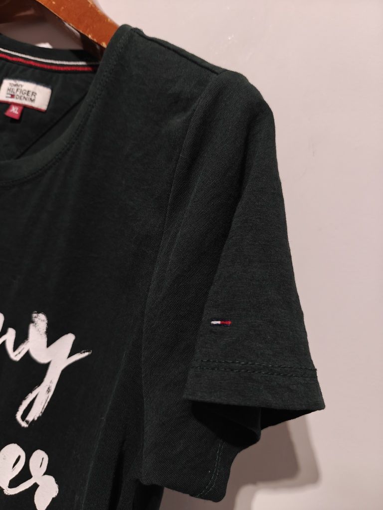Tommy Hilfiger t-shirt koszulka sportowa damska XL