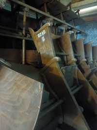 Stare Drewniane Fotele Kinowe 40 Sztuk