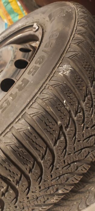 2X Opony Zimowe KUMHO 195/65 R15 NA FELDZE STALOWEJ