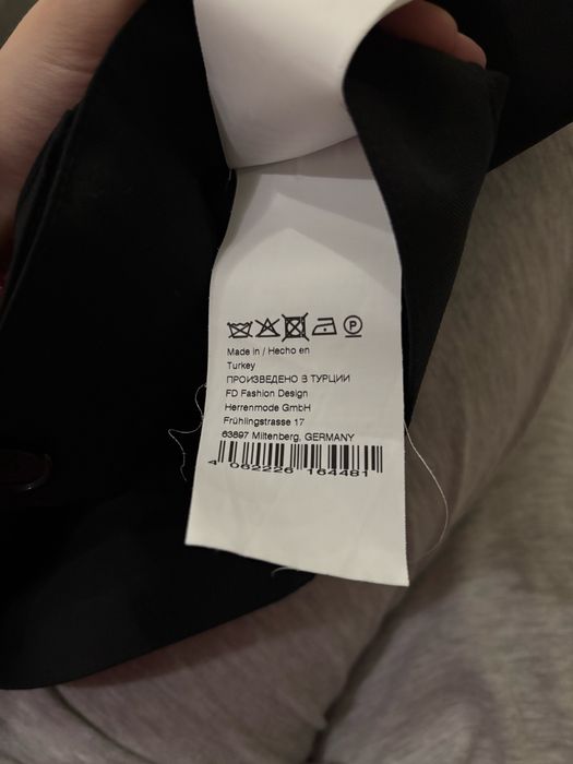 Чоловічі чорні брюки Karl Lagerfeld розмір S