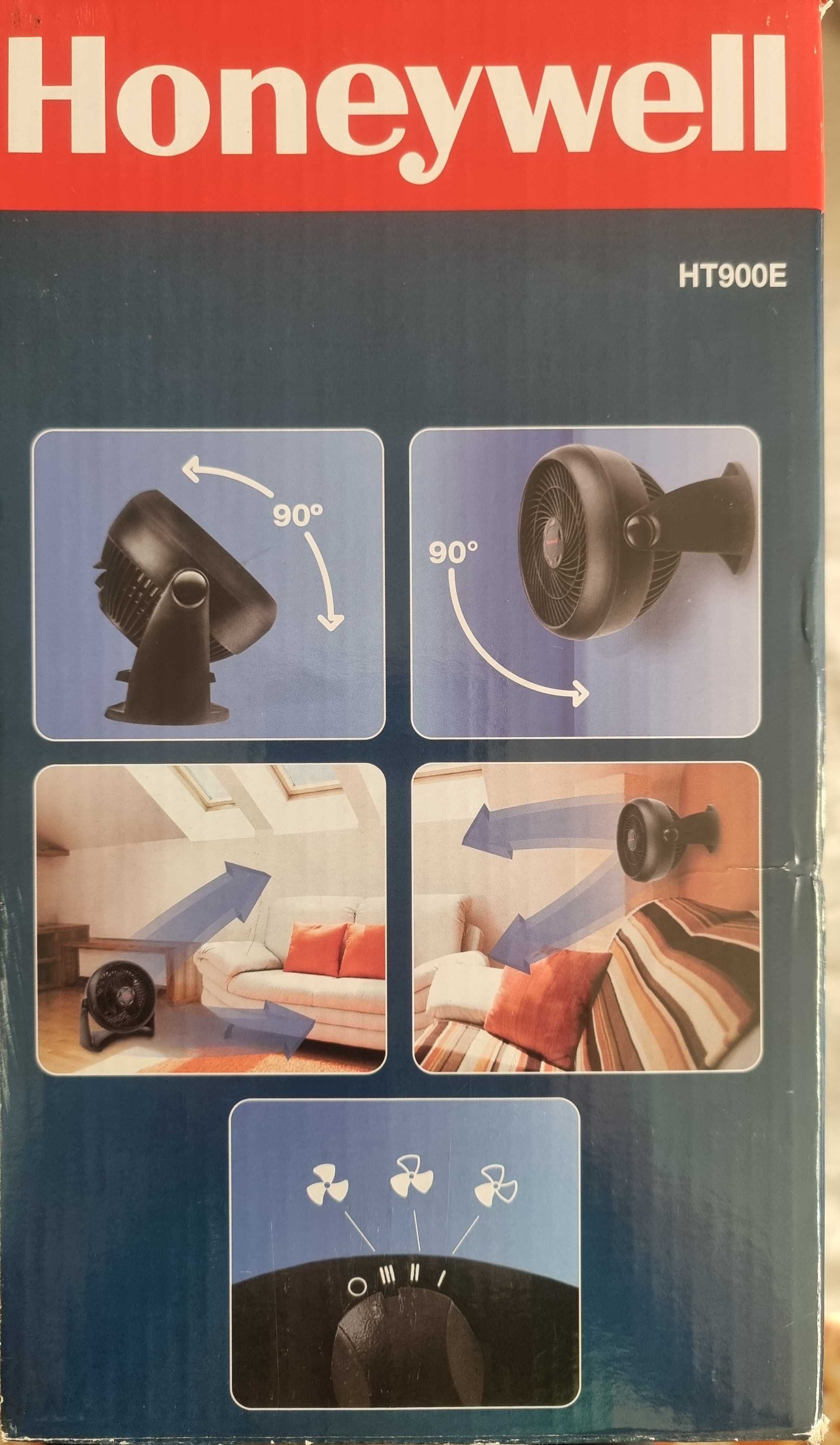 Wentylator biurkowy cichy Honeywell HT900E4 TURBO FAN