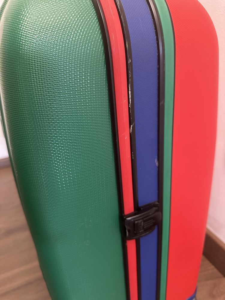Mala viagem grande benetton vintage