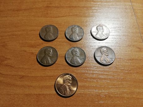 Moneta 1 cent 1970/74/76/79/85/86r
