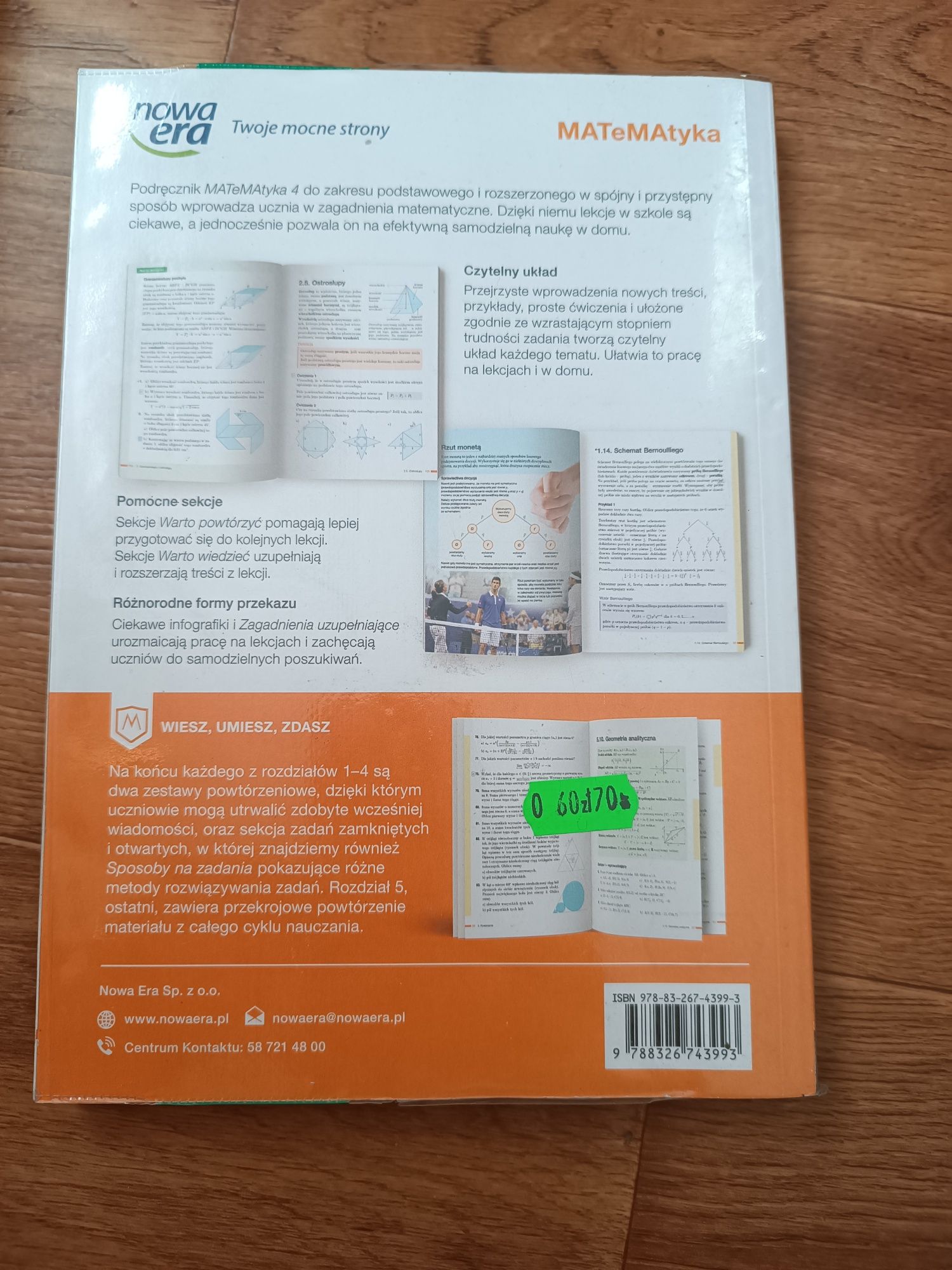 MATeMAtyka 4. Podręcznik do matematyki