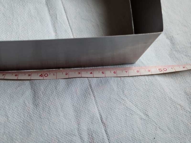 ScrapCooking prostokątna forma rozsuwana 25-48cm ciasta desery ramka