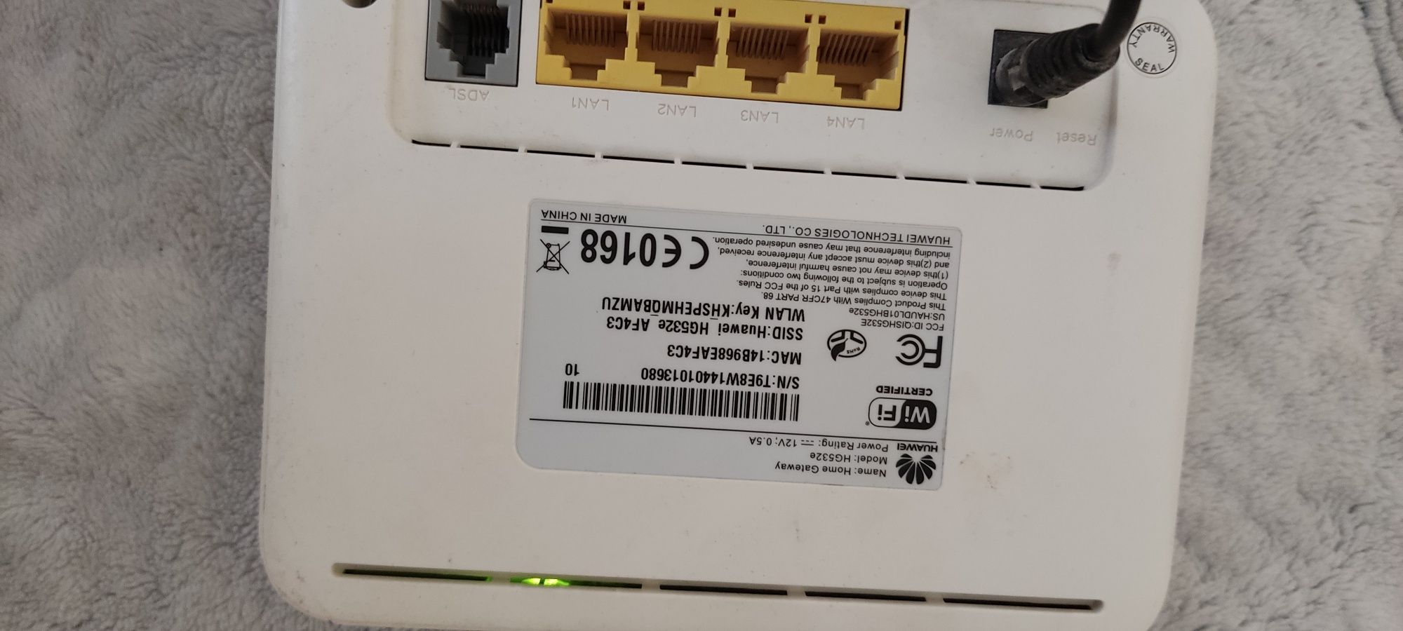 Роутер ADSL Huawei HG532e