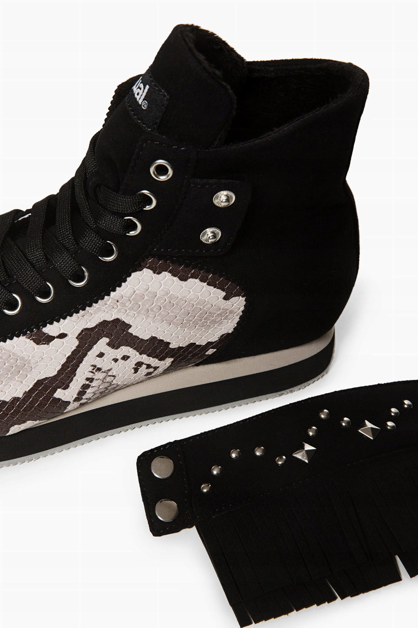 Buty Botki Trampki Z Wężowym Motywem Desigual 37
