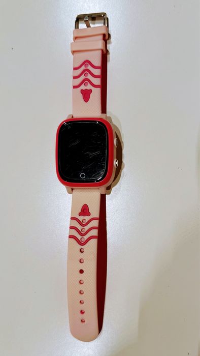 Zegarek dziecięcy Garett Kids Life Max 4G RT  – różowy, jak nowy!