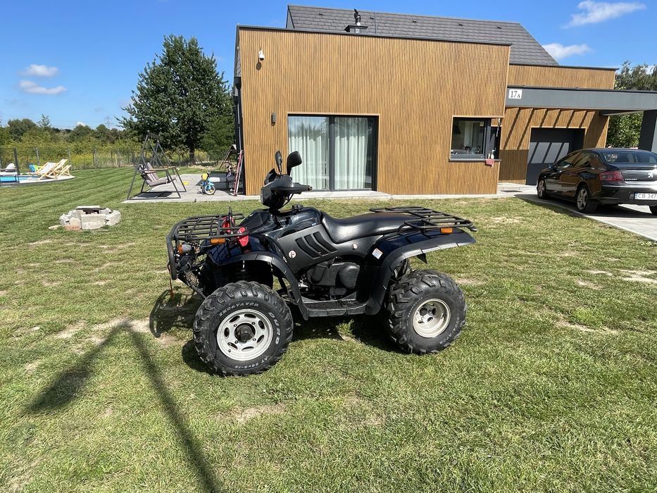 Quad duży Linhai 260 wyciagarka homologacja