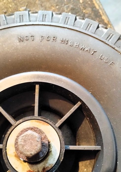 Roda Carrinho Mão Multiusos 25Cm