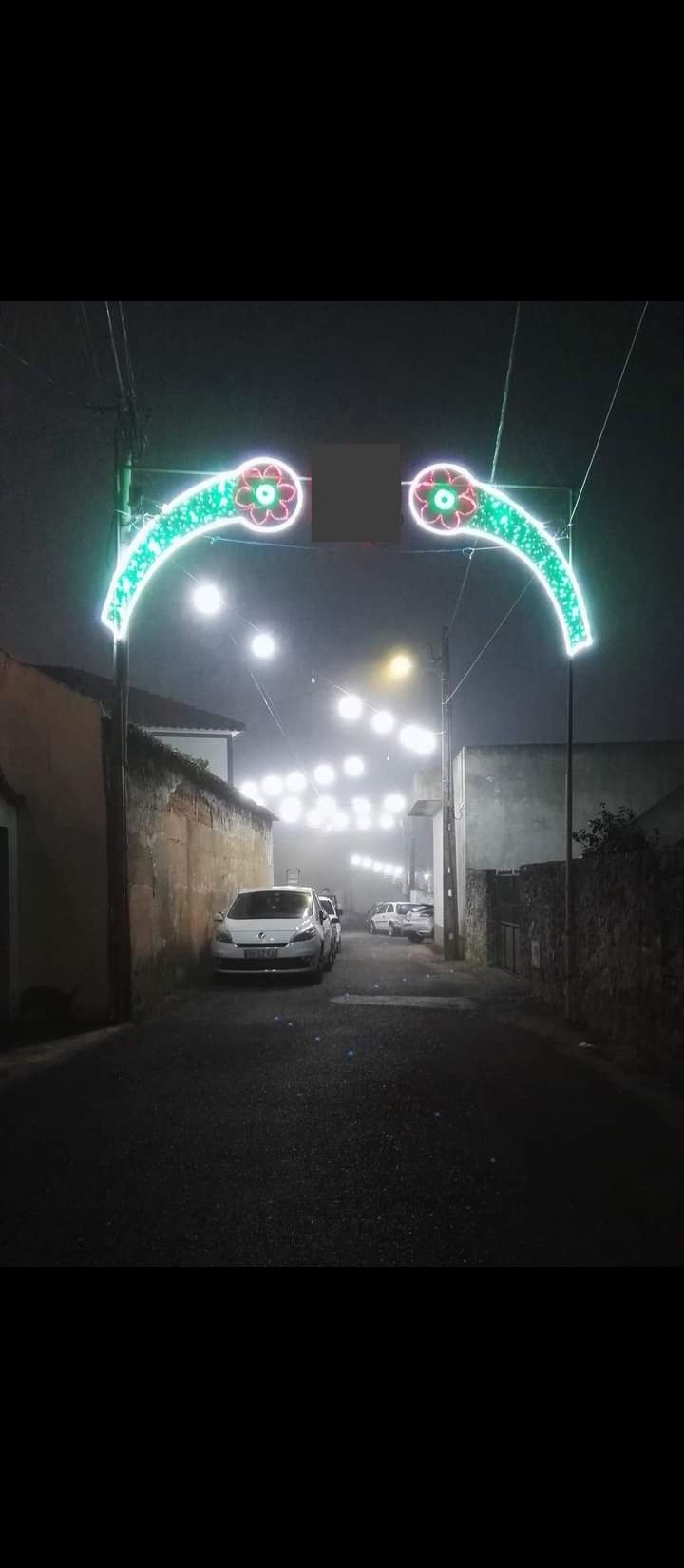 Iluminação para festas e arraiais