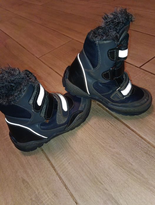 Зимове взуття, шкіряні черевики Memo