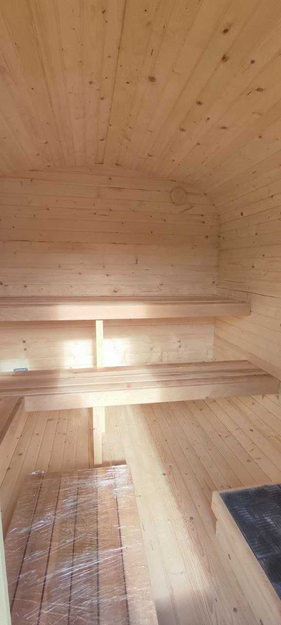 Sauna ogrodowa 2,5m Kwadro Kwadratowa Cube 2,5m*2,2m*50mm