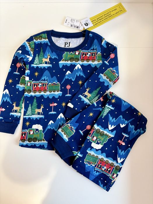Świąteczna piżama dla chłopca rozmiar 92