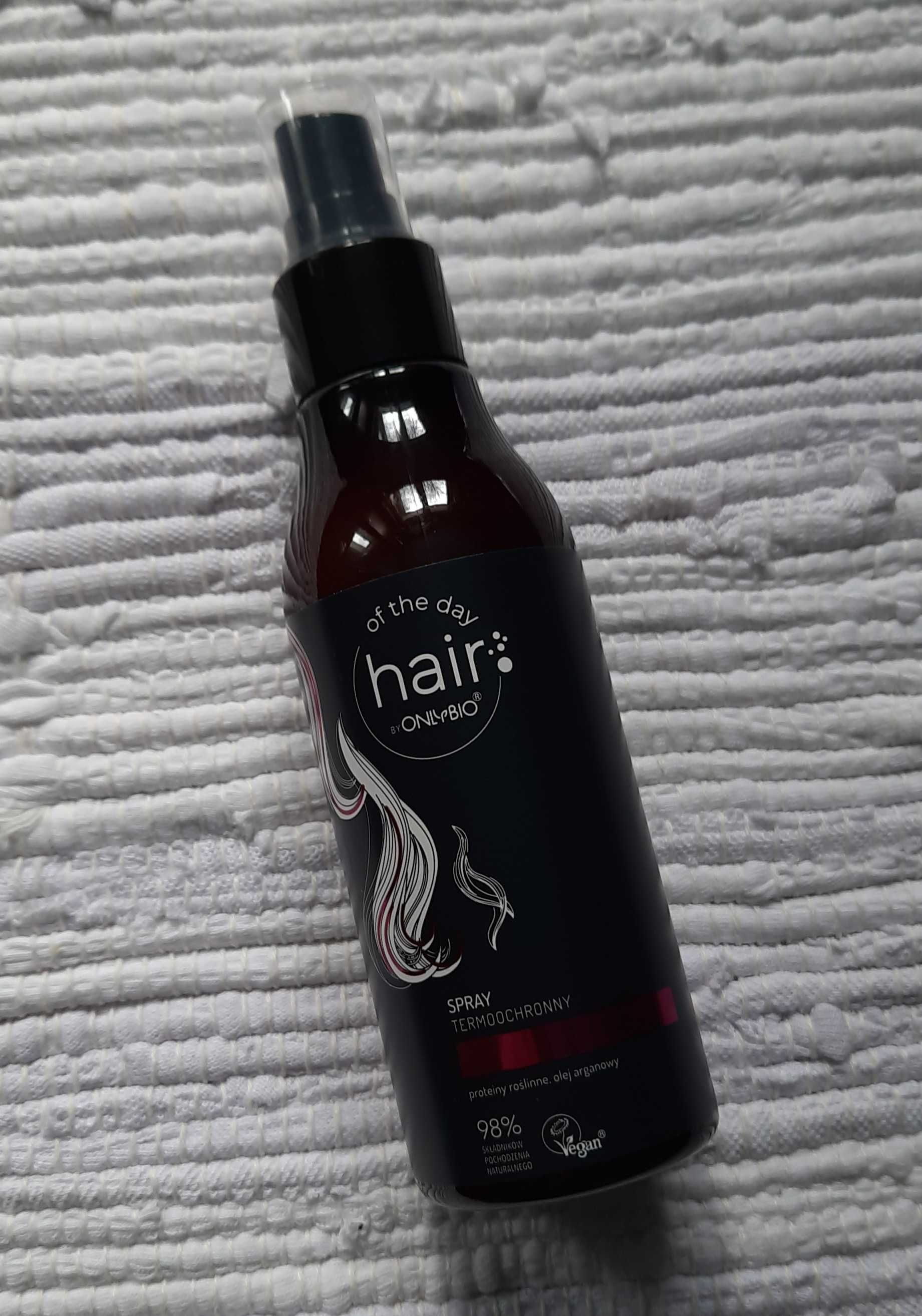 HAIR OF THE DAY BY ONLYBIO spray termoochronny do włosów, 150 ml