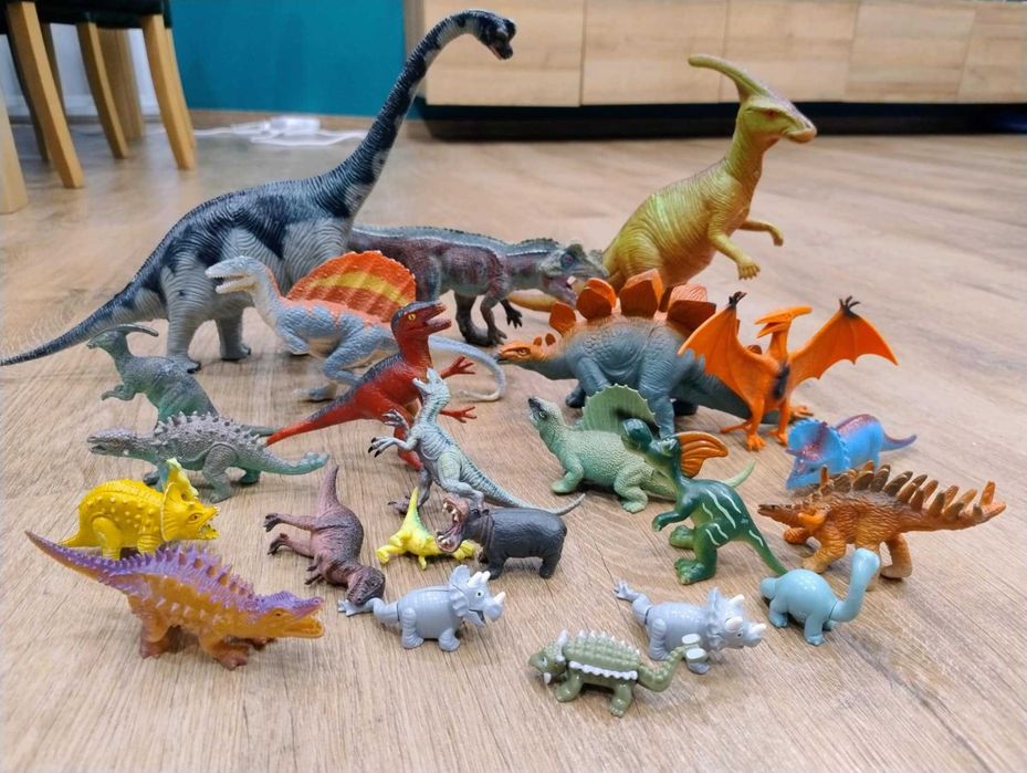 Dinozaury, zestaw dinozaurów, dinozaur
