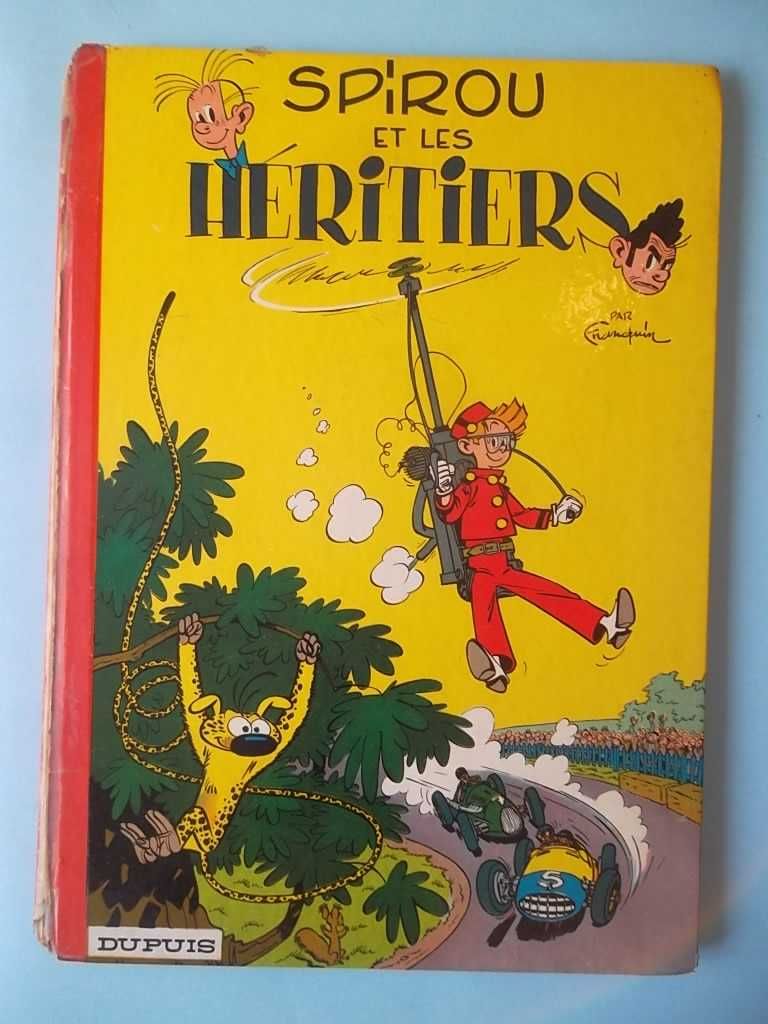 SPIROU et FANTASIO - Álbuns em francês, algumas 1ªs edições (anos 60)