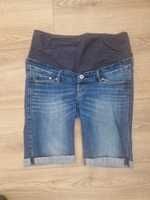 Sporty jeansowe ciążowe H&M rozmiar 38