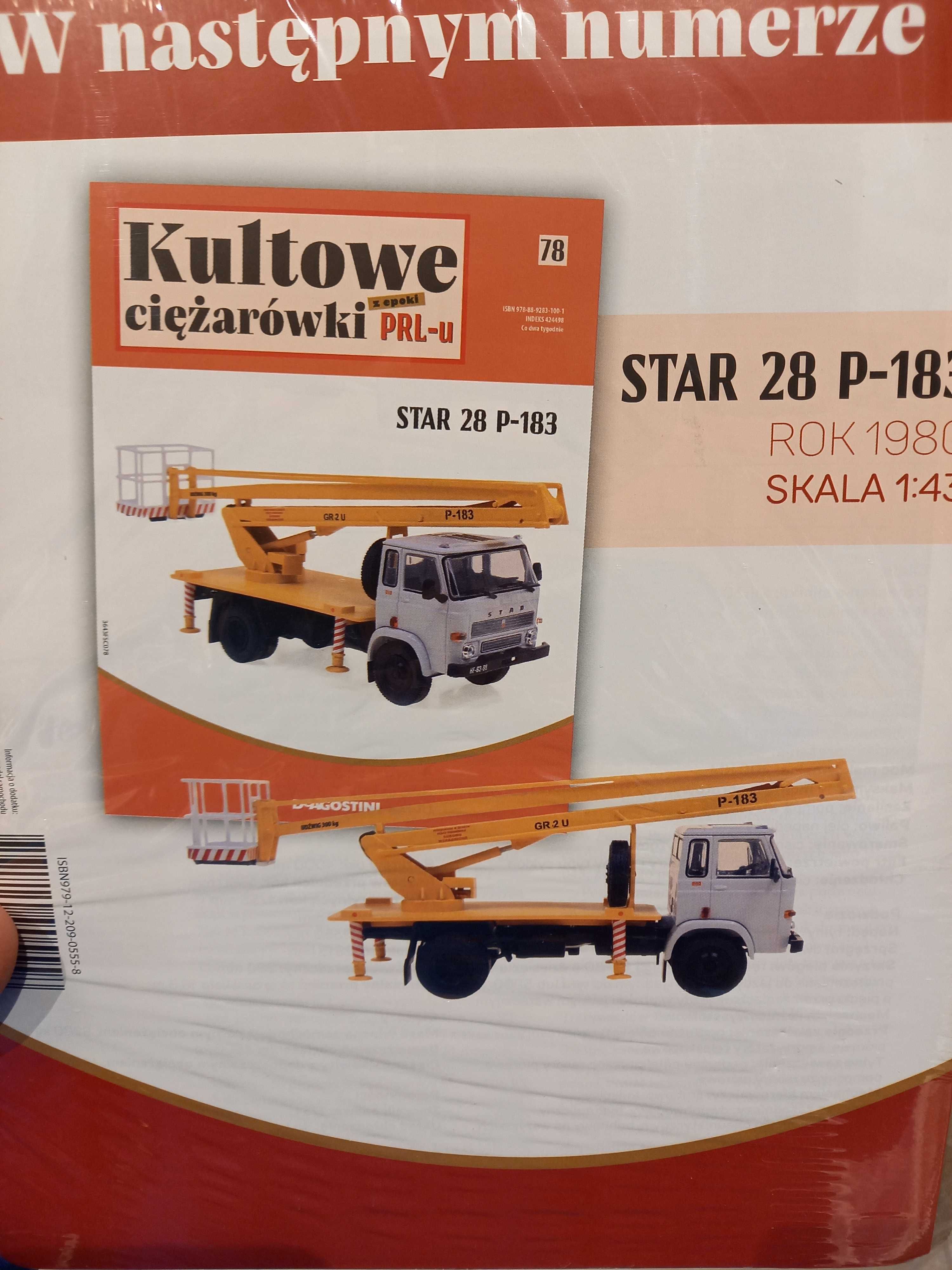 Model+gazetka Star 28 P-183 1:43 Kultowe ciężarówki PRLu nr 78