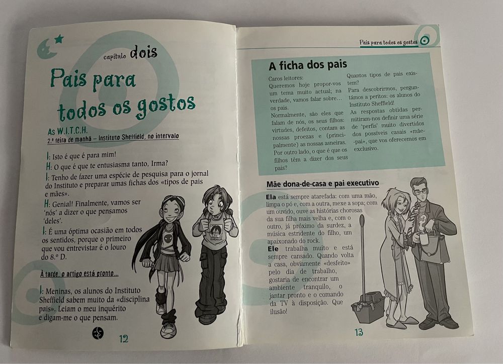 100 bruxarias para lidar com os pais e O poder de cinco, da witch