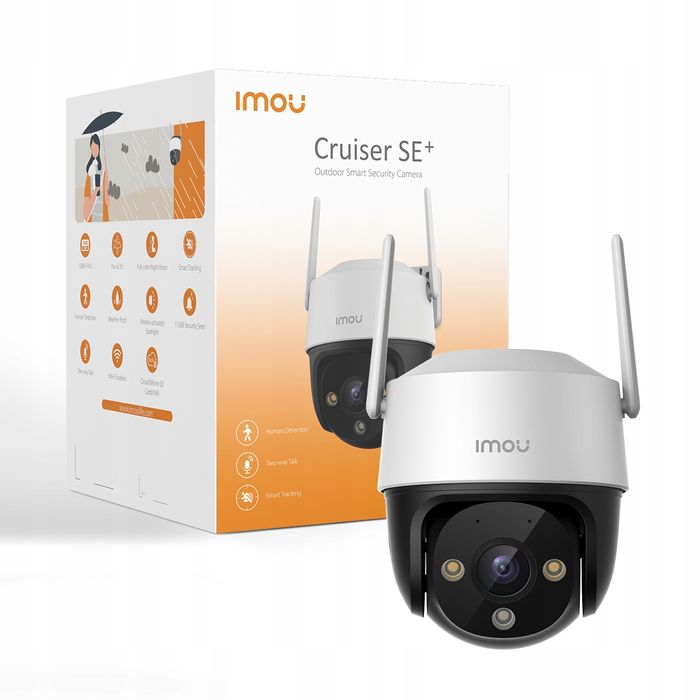 Kamera IP zewnętrzna Imou CRUISER SE+ IPC-S21FEP, 360 stopni,1080p