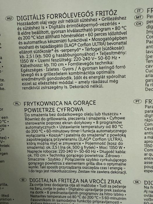 Frytkowanica beztłuszczowa Silvercrest