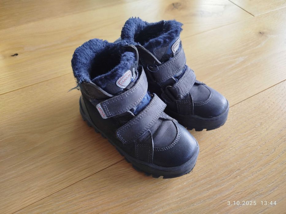 Buty zimowe Lasocki 26 chłopięce skórzane