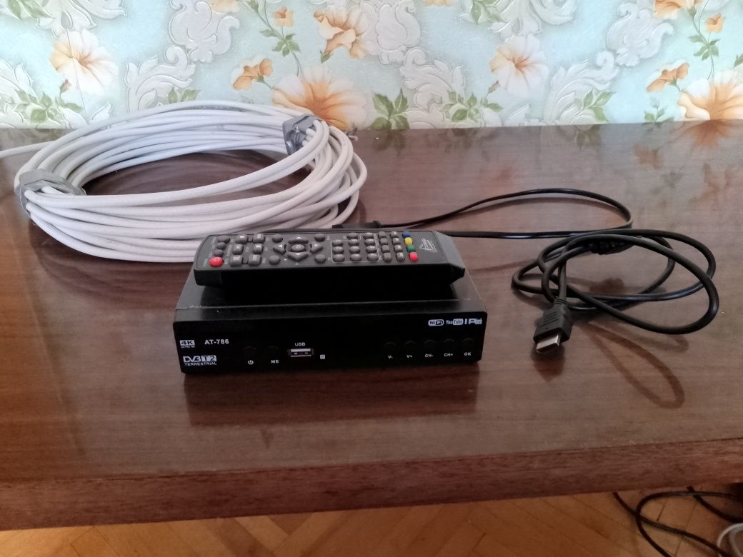 Приставка Т2 з кабелем 15м.