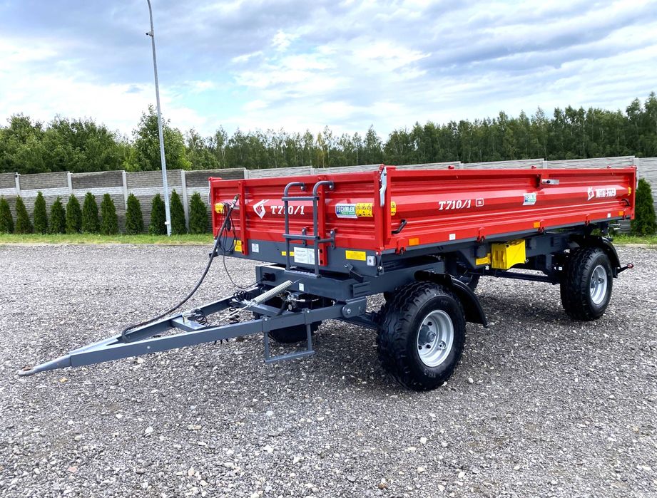 Przyczepa METAL-FACH T710/1 6 ton 2020 rok NOWA NIE UŻYWANA pronar