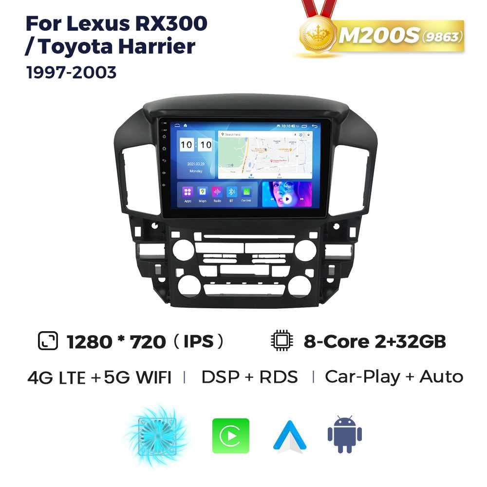 Штатна магнітола Lexus RX 350 GPS навігація Android