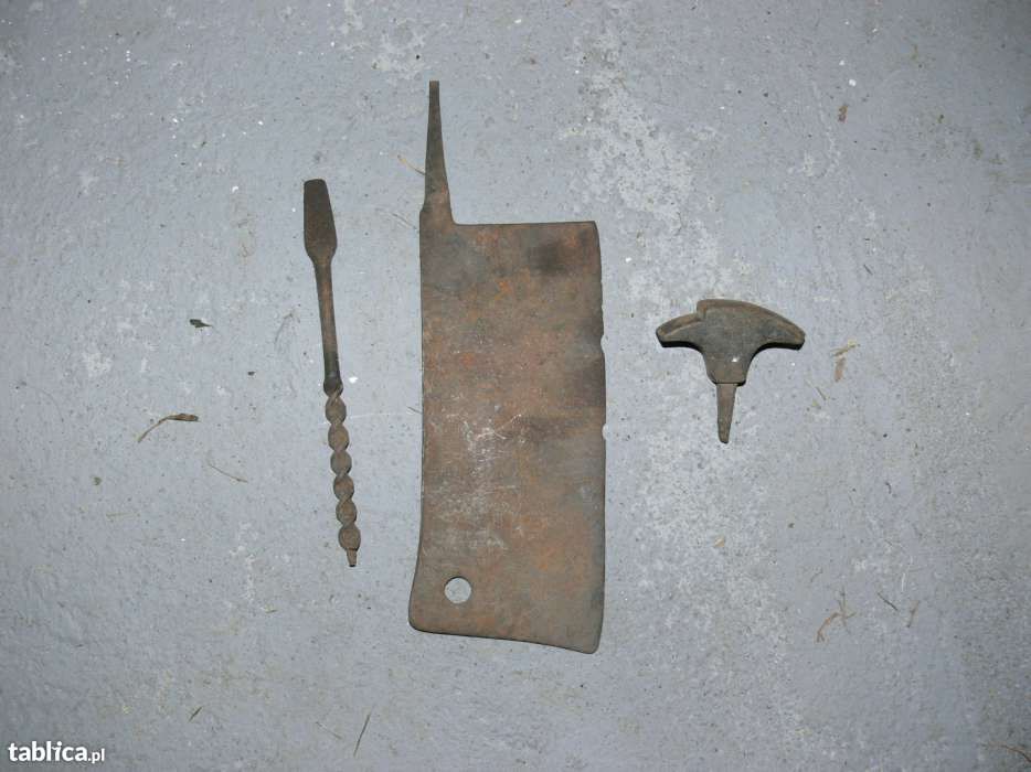Stare przedwojenne narzędzia zestaw