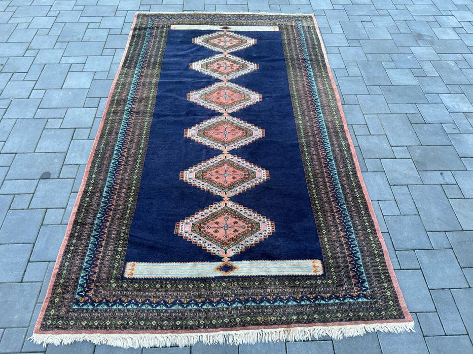 Pakistański Ręcznie Tkany Wełniany Dywan 273x163