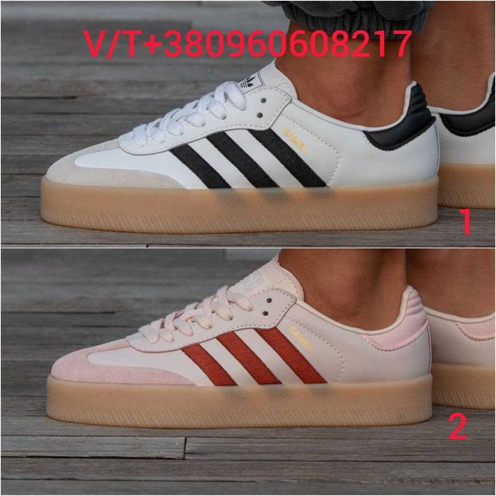 Жіночі Кросівки Adidas Samba Plat 36-40 (Оплата при отриманні)