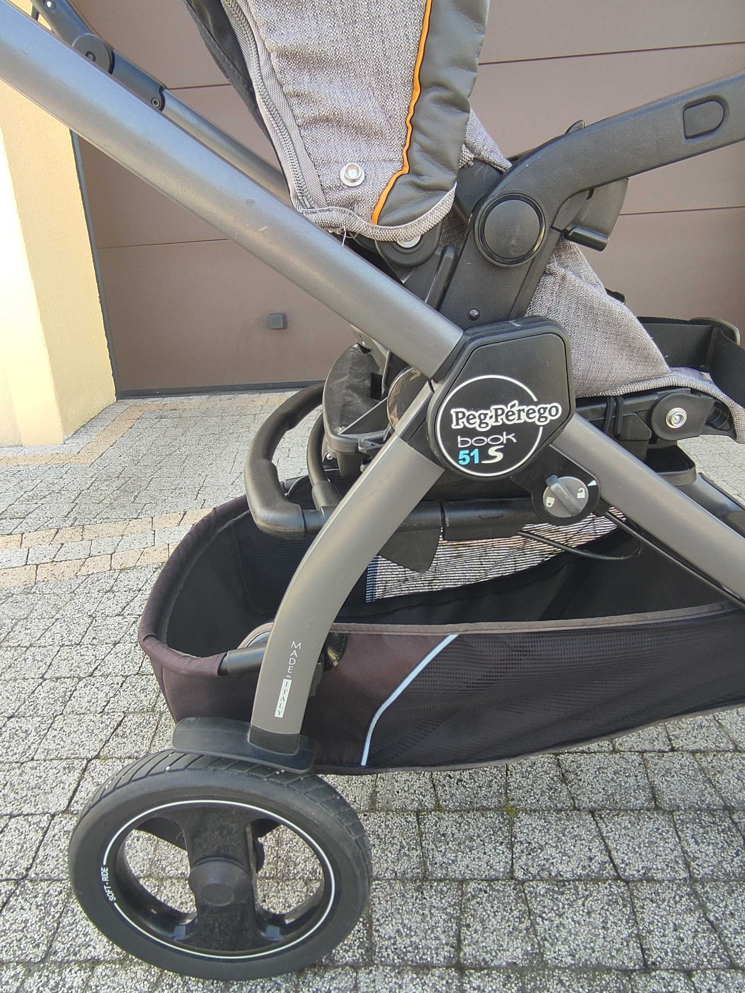 Wózek 2 w 1 gondola ze spacerówką PEG PEREGO