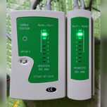 Тестер интернет кабеля Ампком, кабельный тестер RJ45, RJ11 разъем