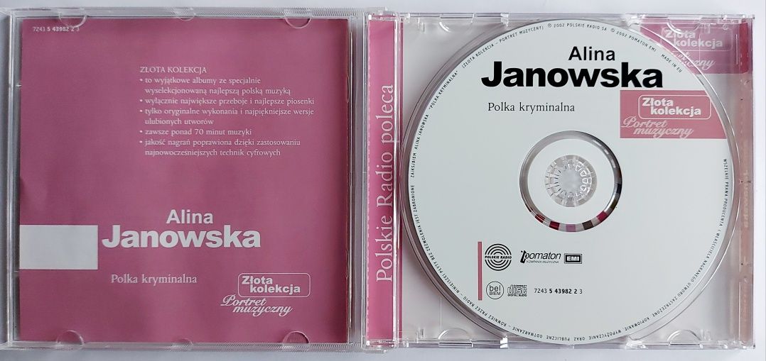 Alina Janowska Polka Kryminalna 2002r