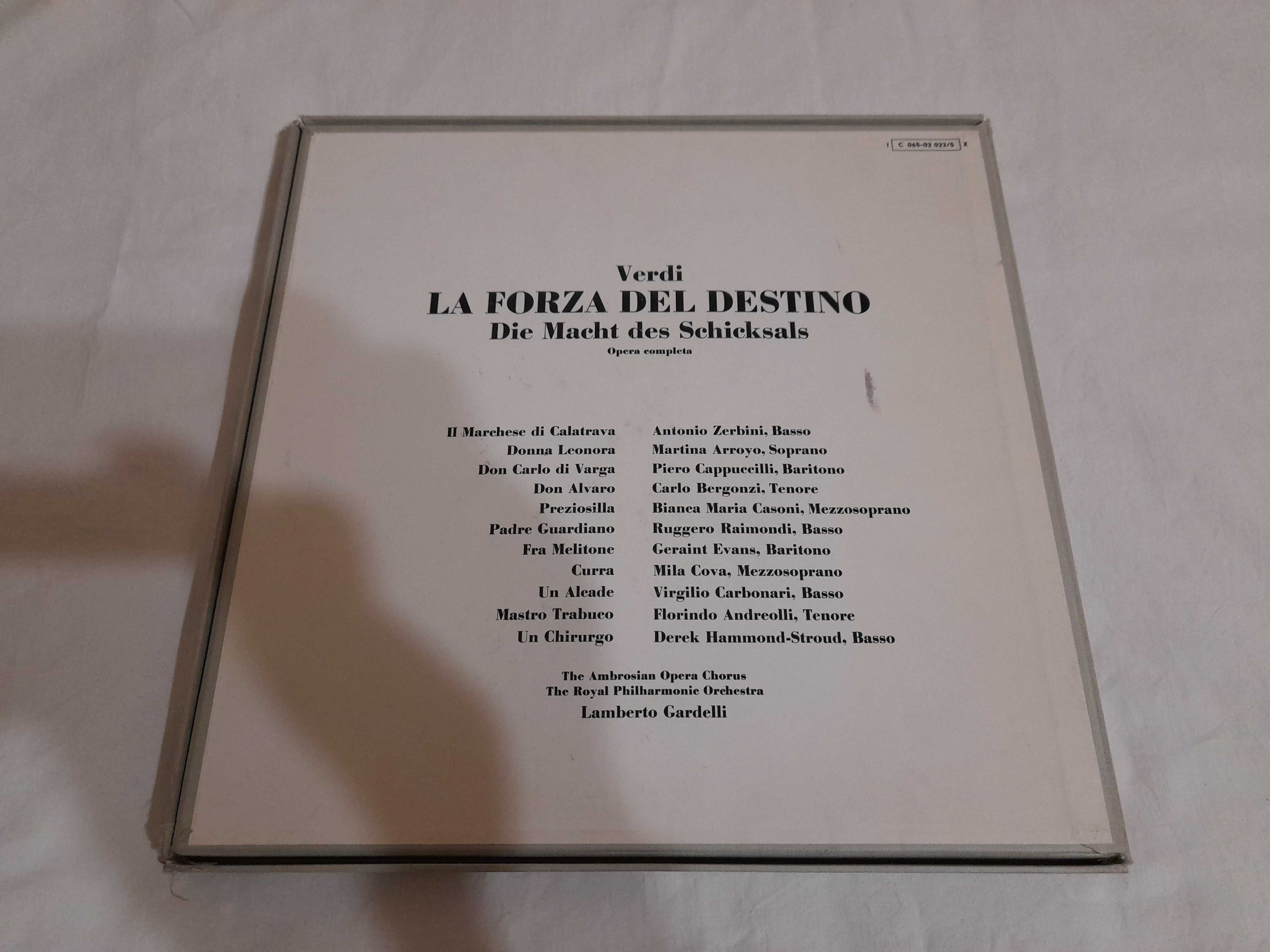 Verdi, Gardelli - La Forza Del Destino Box 4 x Winyl (26)