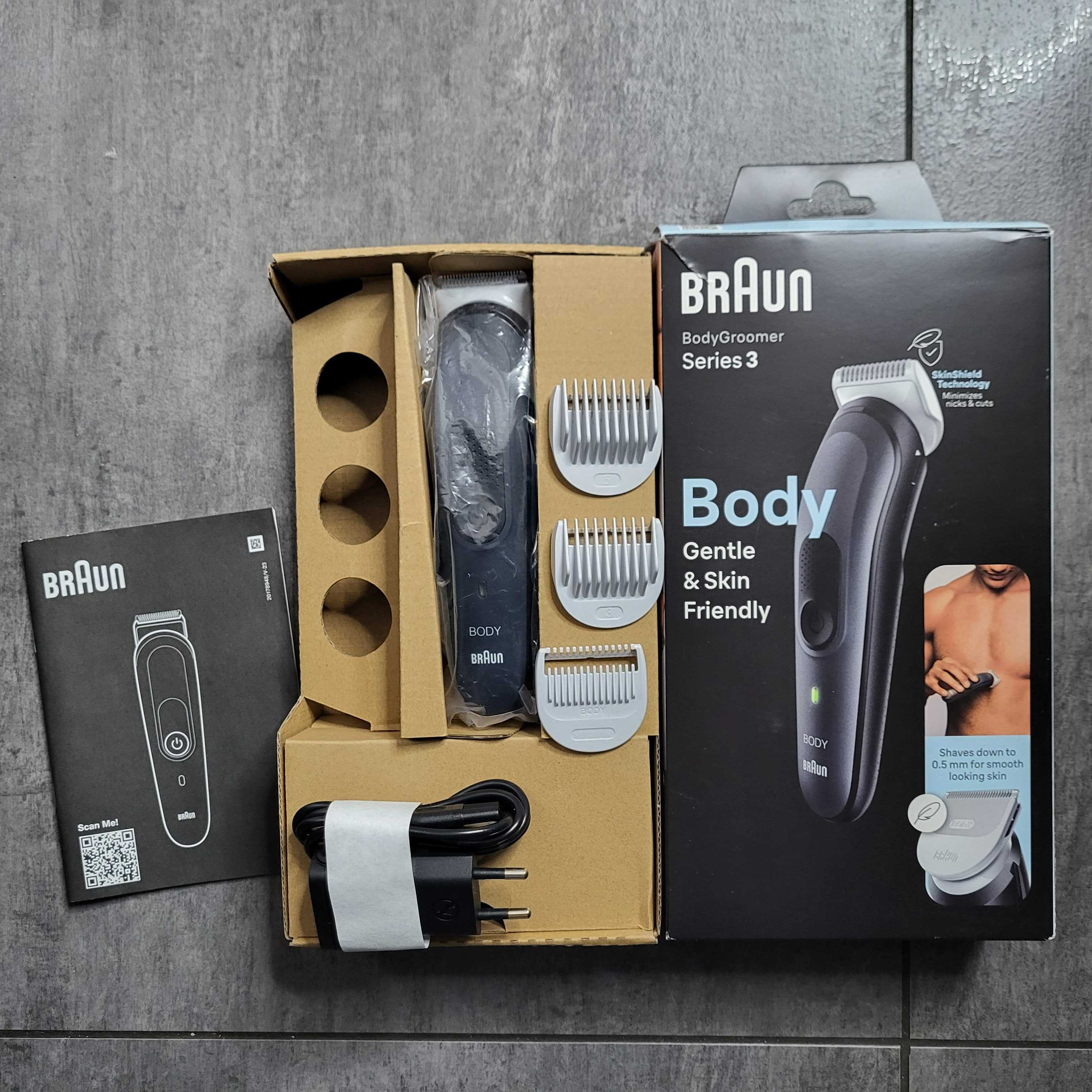 Braun series 3 BodyGroomer golarka do ciała dla mężczyzn BG3350