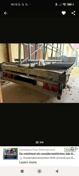 Przyczepa platforma 3,50x1,80