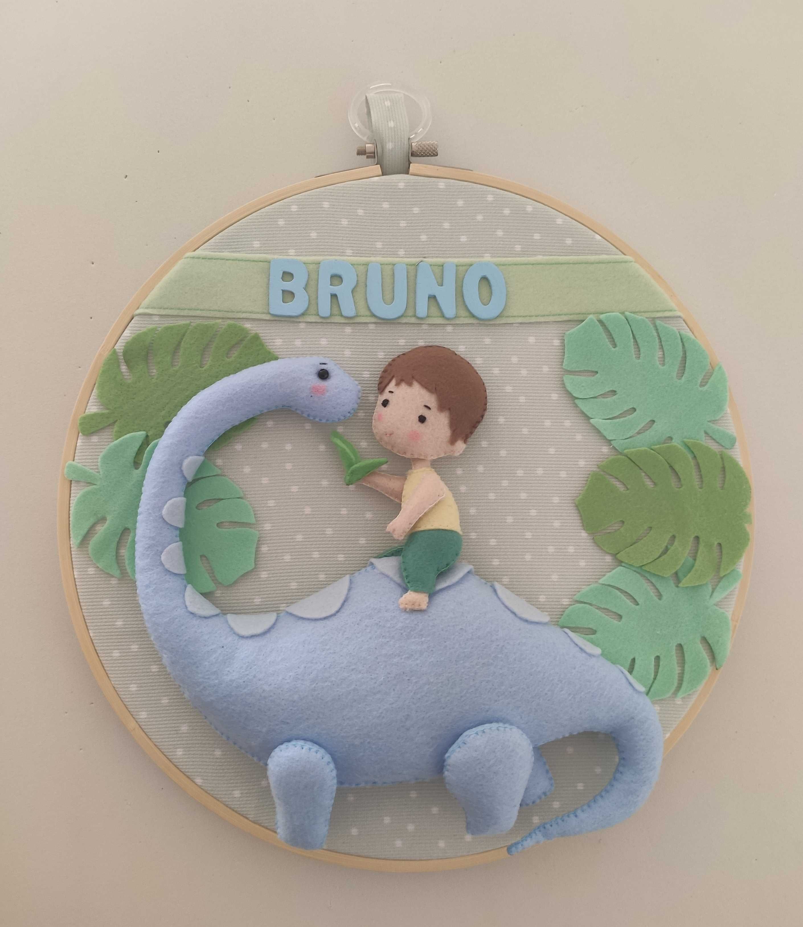 Decoração Bastidor Dinossauro