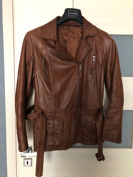 Kurtka ramoneska skóra