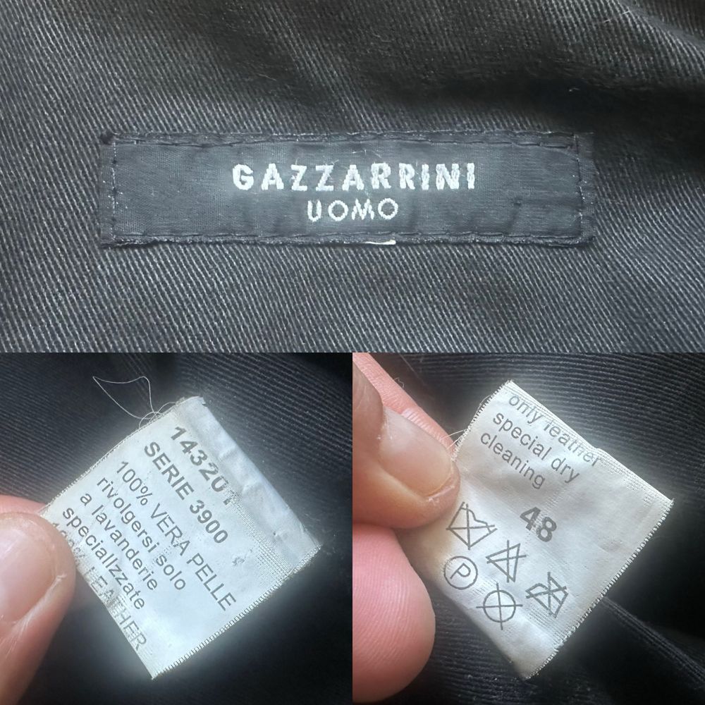Шкіряна куртка gazzarrini umo