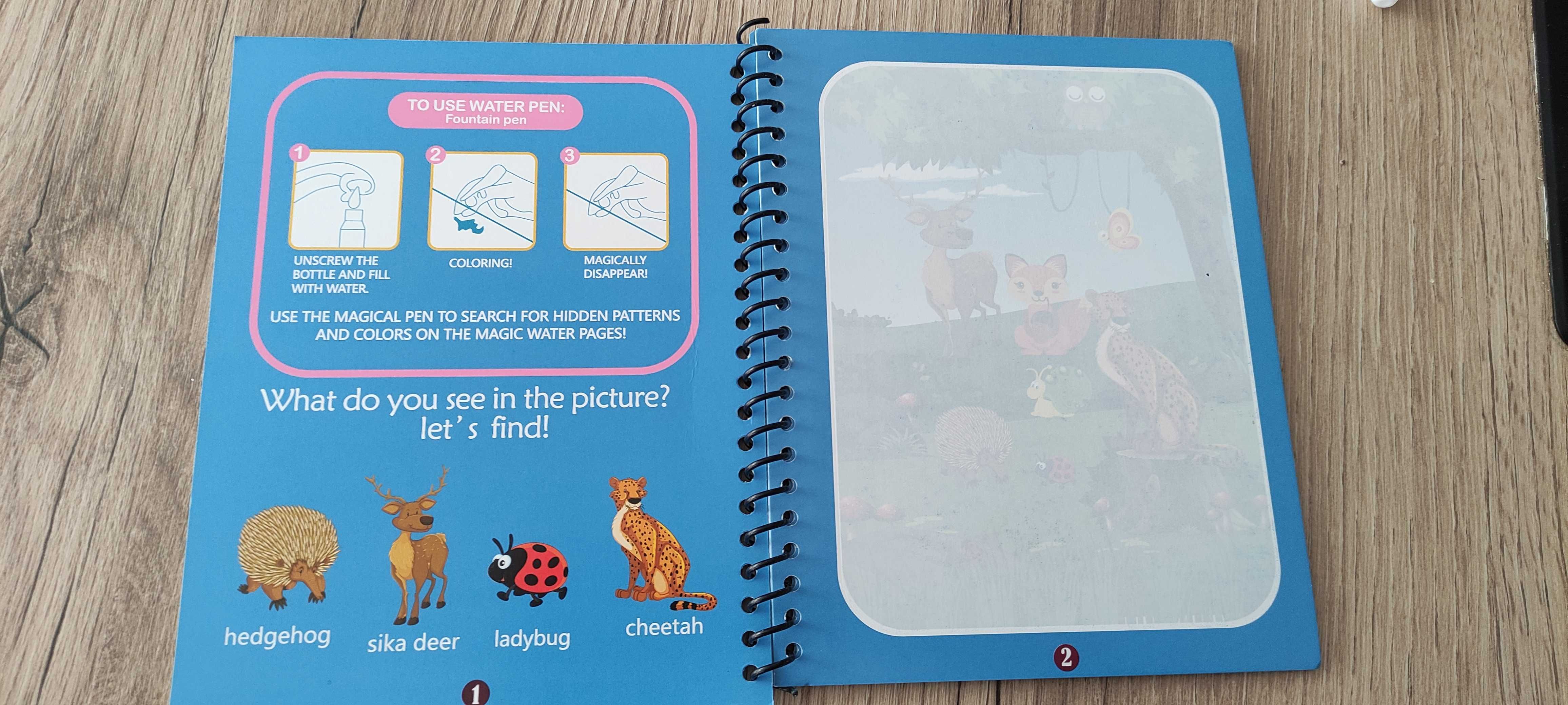 Kolorowanka Wodna Magic Water Book