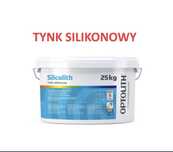 Tynk silikonowy baranek baza biała